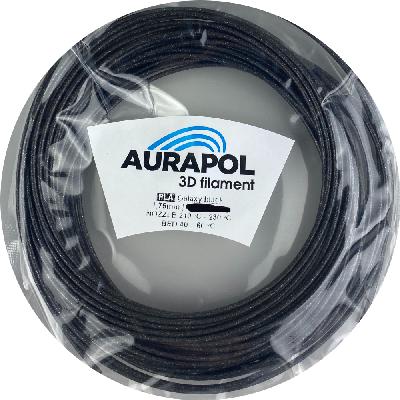AURAPOL Vzorek PLA 3D Galaxy Black 1,75m