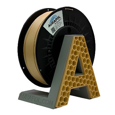 AURAPOL PLA 3D Filament Golden Veil 1 kg 1,75 mm