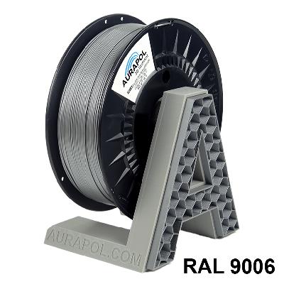 AURAPOL PET-G Filament Stříbrná 1 kg 1,75 mm