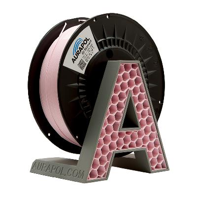 AURAPOL PET-G Filament Cotton Candy 1 kg 1,75 mm