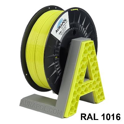 AURAPOL PET-G Filament Sírová Žlutá 1 kg 1,75 mm