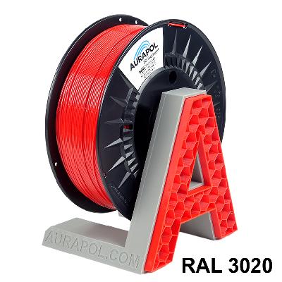 AURAPOL PET-G Filament Dopravní Červená 1 kg 1,75 mm