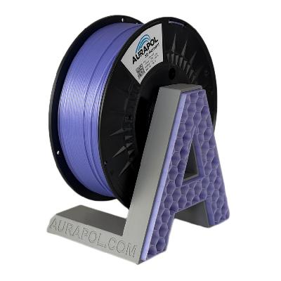 AURAPOL PLA 3D Filament Lilac mist částečně transparentní 1 kg 1,75 mm
