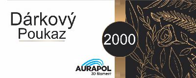 Dárkový poukaz 2000 Kč