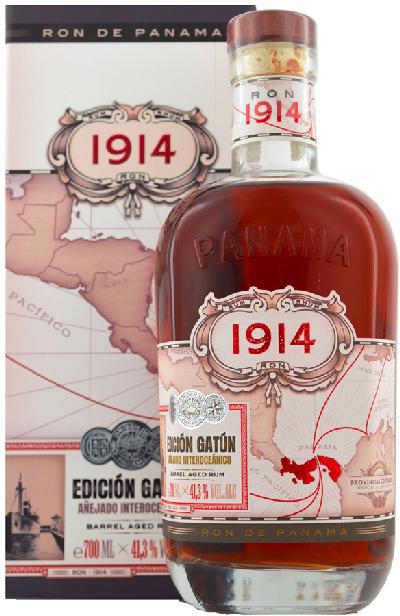Ron 1914 Edición Gatún 41,3% 0,7L (karton)