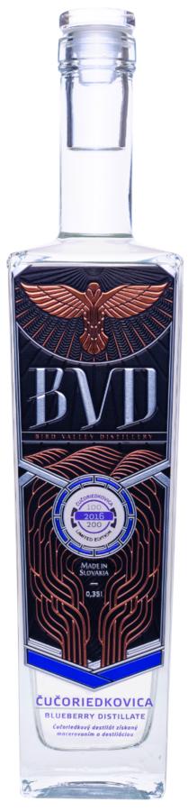 BVD Čučoriedkovica Borůvkový Destilát 45% 0,35l