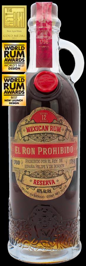 El Ron Prohibido Solera 12 40% 0,7l (holá láhev)
