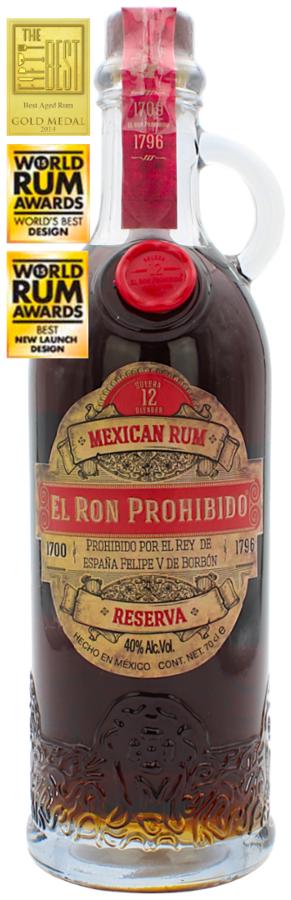 El Ron Prohibido Solera 12 40% 0,7l (holá láhev)