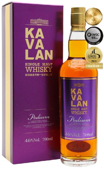 Kavalan Podium 46% 0,7l  (karton)