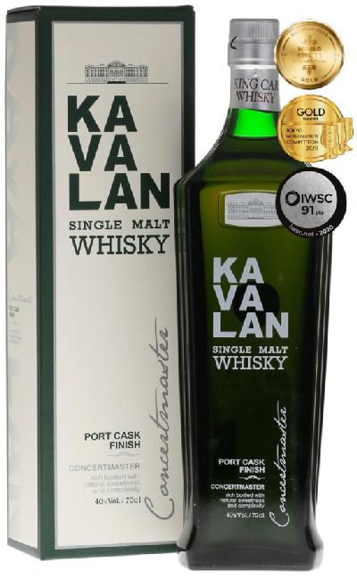 Kavalan Concertmaster 40% 0,7l (karton)