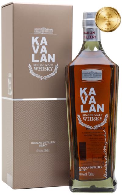 Kavalan Distiller´s Select 40% 0,7l (karton)