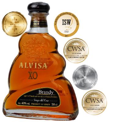 Alvisa XO 40% 0,5L (holá láhev)