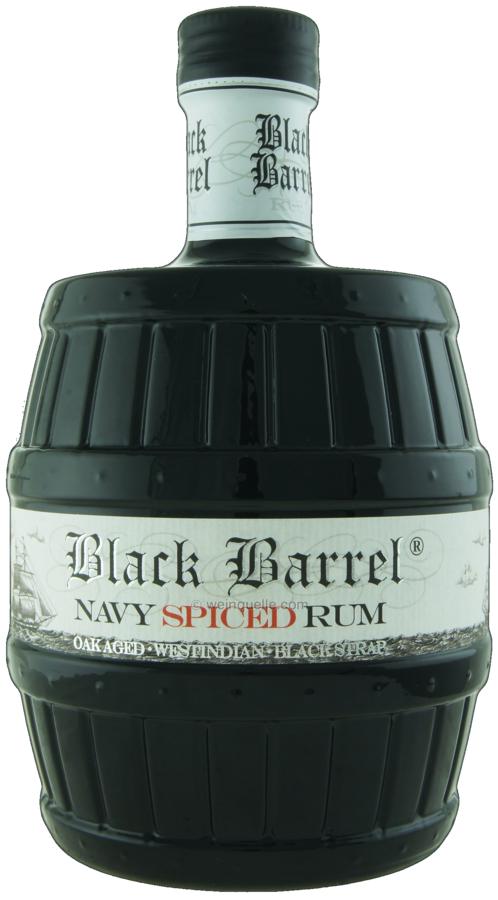 A.H. Riise Black Barrel Rum 40% 0.7l (holá láhev)