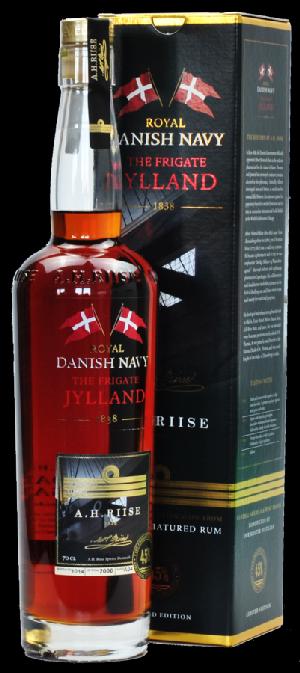 A.H.Riise Royal Danish Navy Frigatte Jylland 45% 0,7L  (karton)