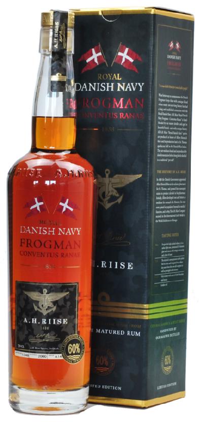 A.H.Riise Royal Danish Navy FROGMAN 60% 0.7L (karton)