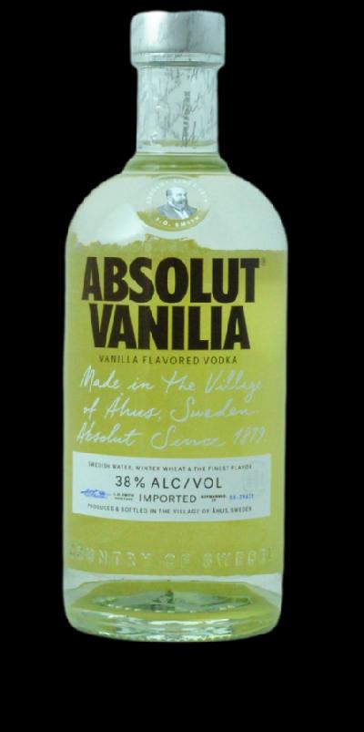Absolut Vanilia 38% 0,7L (holá láhev)