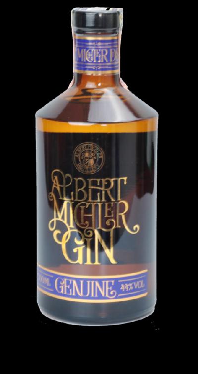 Albert Michler Gin GENUINE 44% 0.7L (holá láhev)