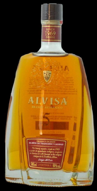 Alvisa 5 Organic 40% 0,5L (holá láhev)