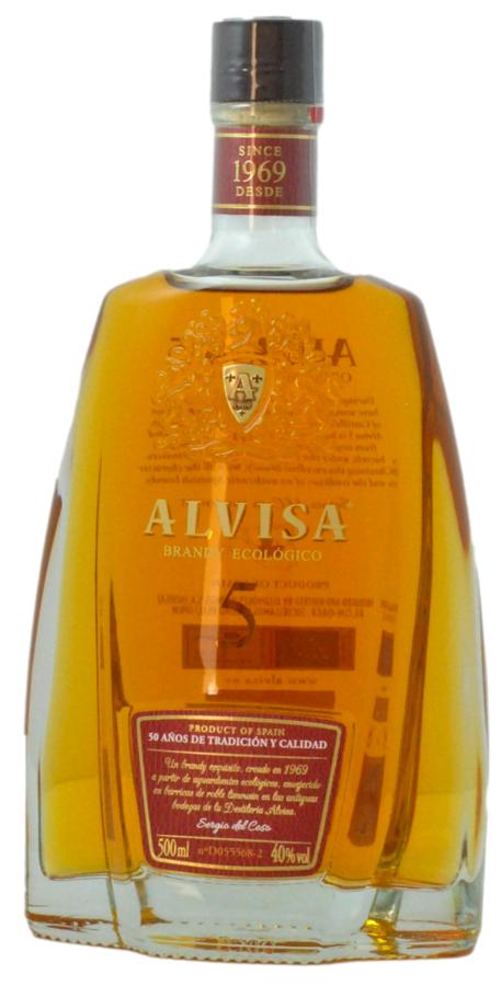 Alvisa 5 Organic Brandy 40 % 0,5 l