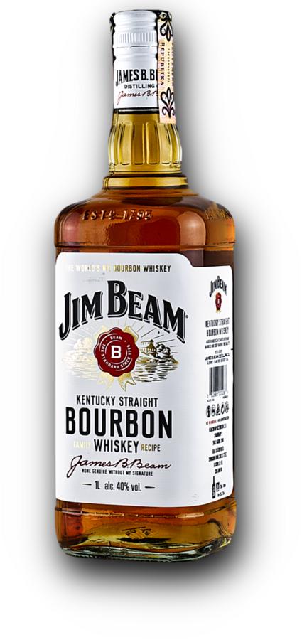 Jim Beam Bourbon Whiskey 40% 1l – americký bourbon