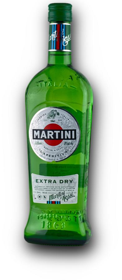 Martini Extra Dry 15% 0,75L (holá láhev)