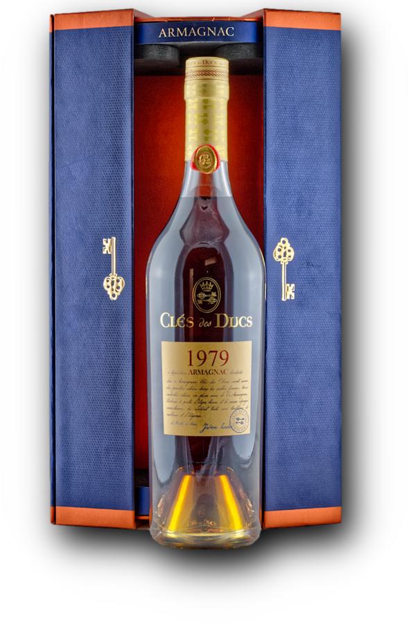 Armagnac Cles des Ducs 1979 40% 0,7 l – dárkové balení
