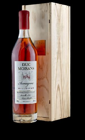 DUC Moisans Millesimé 1984 Armagnac 40% 0,7L (dárkové balení kazeta)