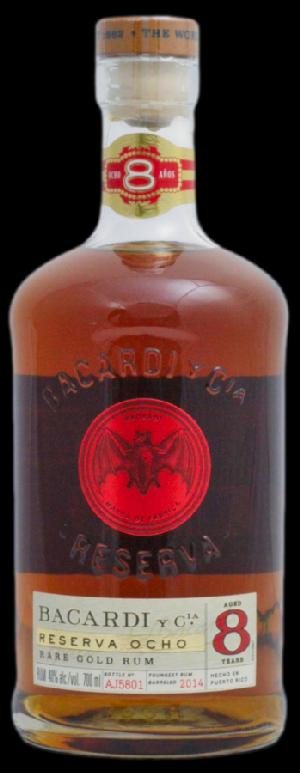 Bacardi Reserva Ocho 8 YO Puerto Rico 40% 0,7l (holá láhev)