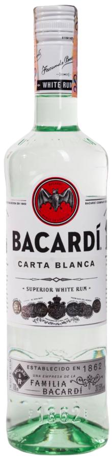 Bacardi Carta Blanca 37,5% 0,7l (holá láhev)