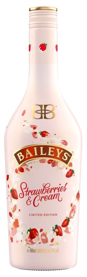 Baileys Strawberries & Cream 17 % – jahodový likér, 0,7 l