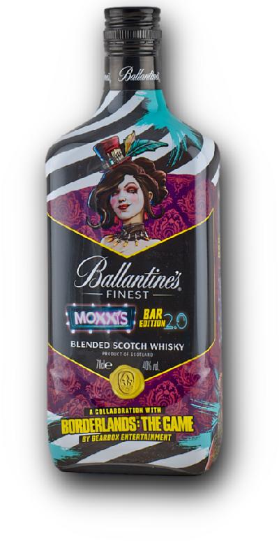 Ballantine's Finest Moxxi's Bar Edition 2.0 Borderlands: The Game 40% 0.7L (holá láhev)