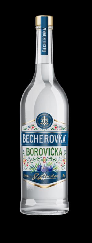 Becherovka Borovička 38% 0,7L (holá láhev)