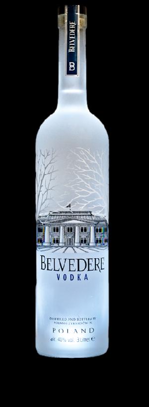 Belvedere + Světlo 40% 3.0L (holá láhev)