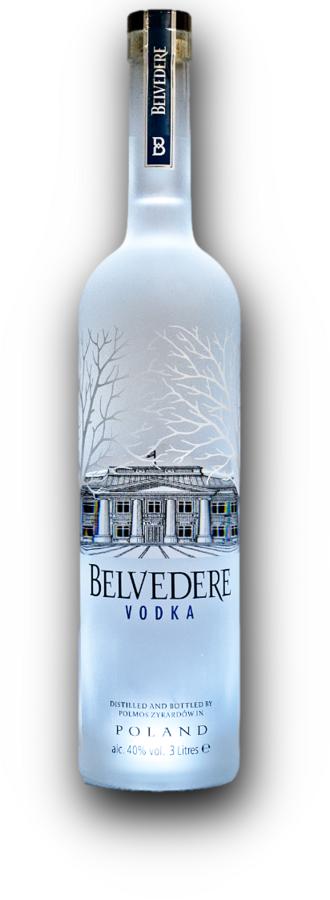 Belvedere + Světlo 40% 3.0L (holá láhev)
