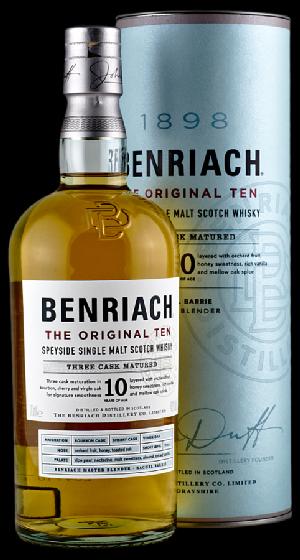 The BenRiach 10YO 43% 0.7L (tuba)