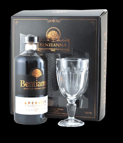 Bentianna Aperitif + 1 Sklenice 13% 0,7L (dárkové balení s 1 sklenicí)