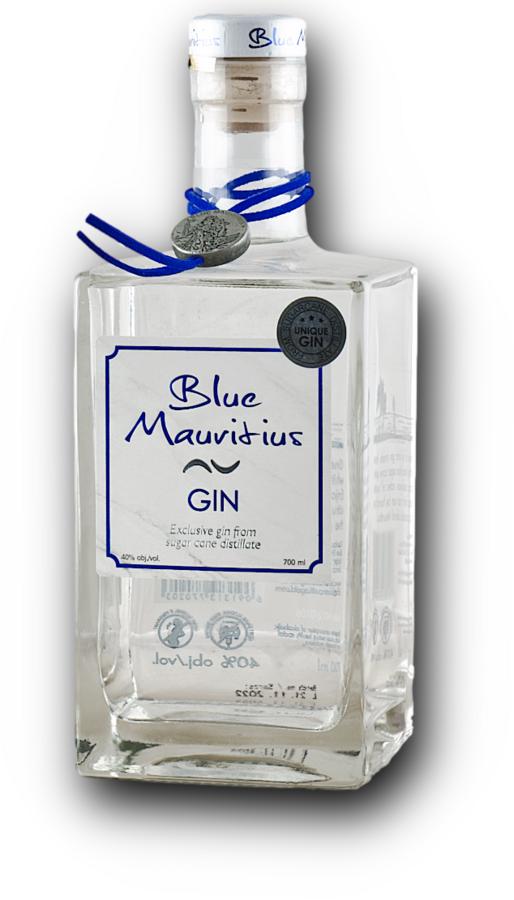 Blue Mauritius Gin 40% 0,7L – mauricijský gin z cukrové třtiny