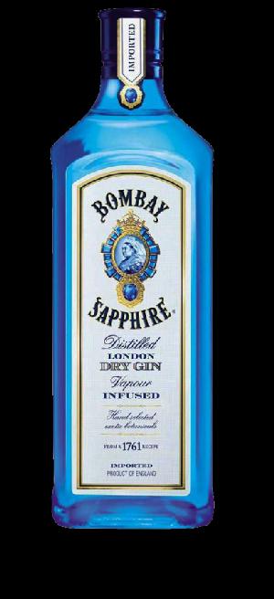 Bombay Sapphire 40% 1,0L (holá láhev)