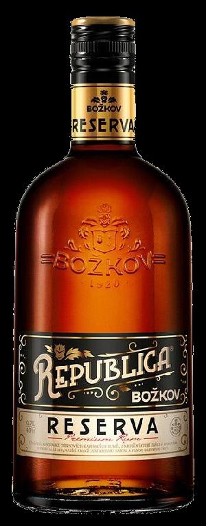 Božkov Republica Reserva 40% 0,7L (holá láhev)