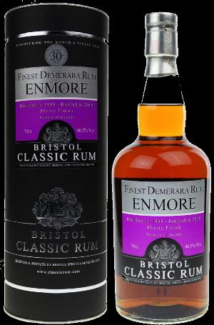 Bristol Enmore Sherry Finish 30YO 46,5% 0,7L (tuba)