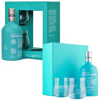 Bruichladdich Classic Laddie 50% 0,7l (dárkové balení s 2 skleničkami)