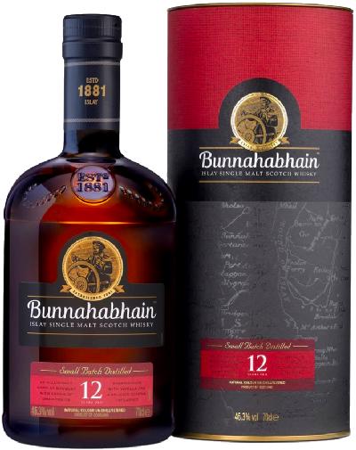 Bunnahabhain 12YO 46,3% 0,7l (tuba)