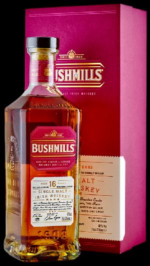 Bushmills 16YO  40% 0,7L (dárkové balení kazeta)