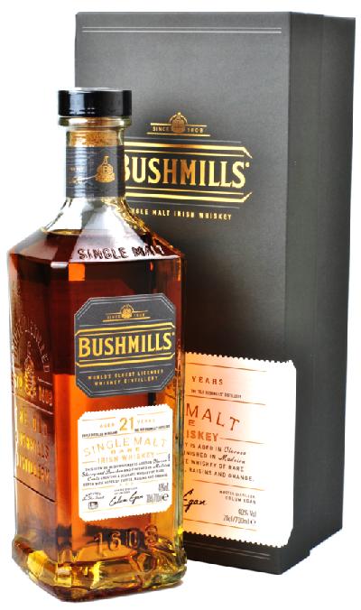 Bushmills 21YO 40% 0,7l (dárkové balení kazeta)