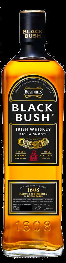Bushmills Black Bush 40% 1,0L (holá láhev)