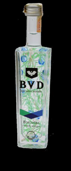 Mini BVD Borovička 40% 0,05l (holá láhev)