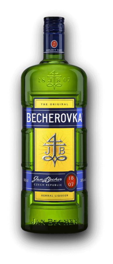 Becherovka bylinný likér 38% 1 l