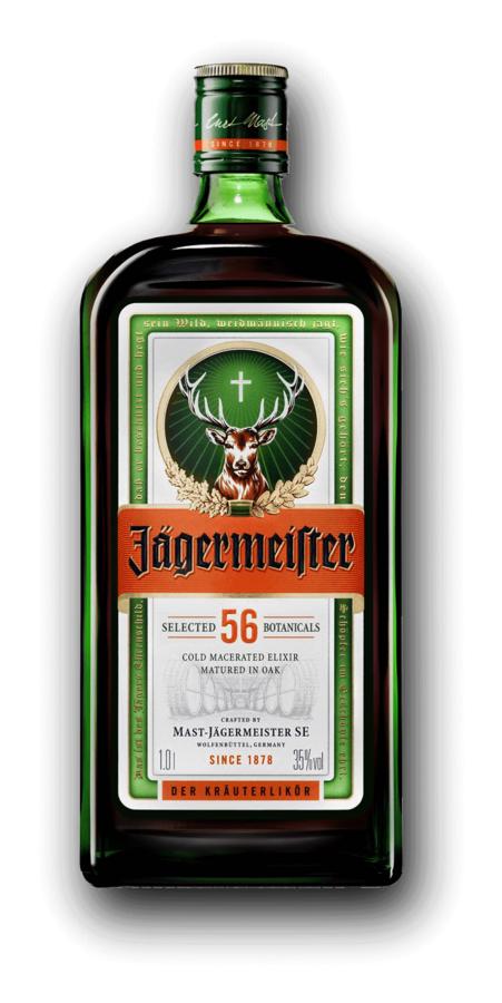 Jägermeister Bylinný Likér 35% 1l – 56 bylinek