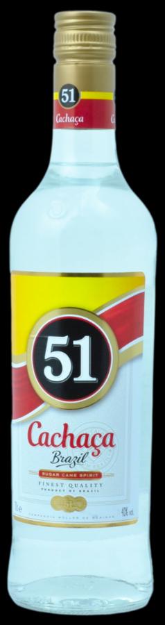 51 Cachaça 40% 0,7L (holá láhev)