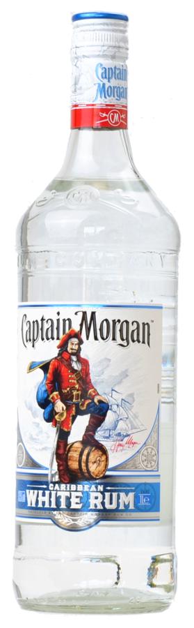 Captain Morgan White 37,5% 1,0L (holá láhev)